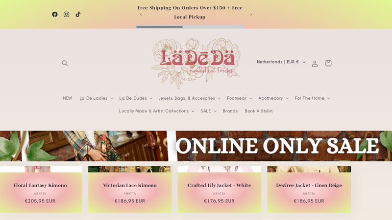 La De Da Boutique | Bohemian Fashion & Artisan Treasures