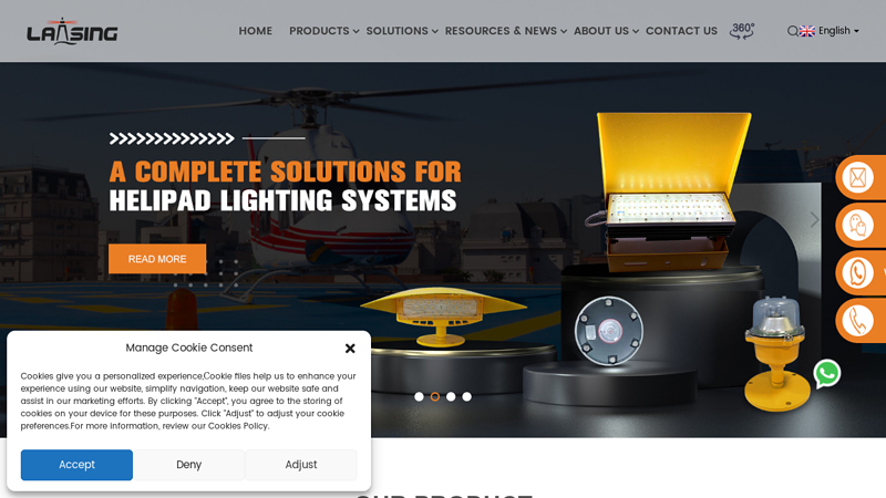 Obstruction Lighting, Airport Lighting, Heliport Lighting - LANSING