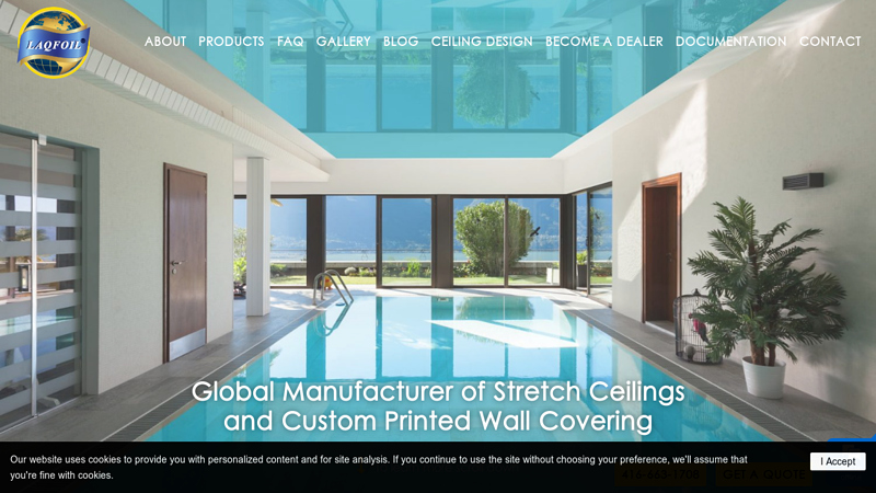 Laqfoil - Global Manufacturer of Stretch Ceiling