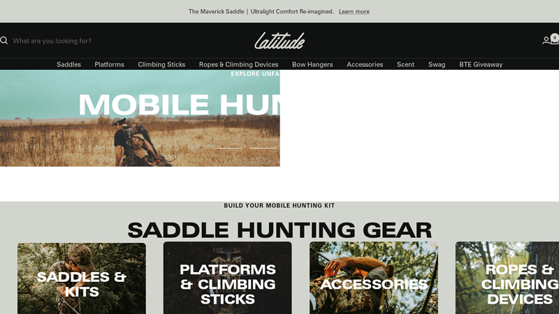 Hunting Saddles & Mobile Hunting Gear | Latitude Outdoors