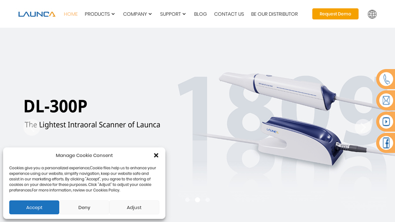 Launca Medical | Dental 3D Intraoral Scanners & Digital Solutions