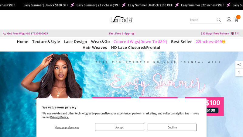 Lemoda? Hair Official Site | Virgin Human Hair Wigs & Bundles  Lemoda Hair