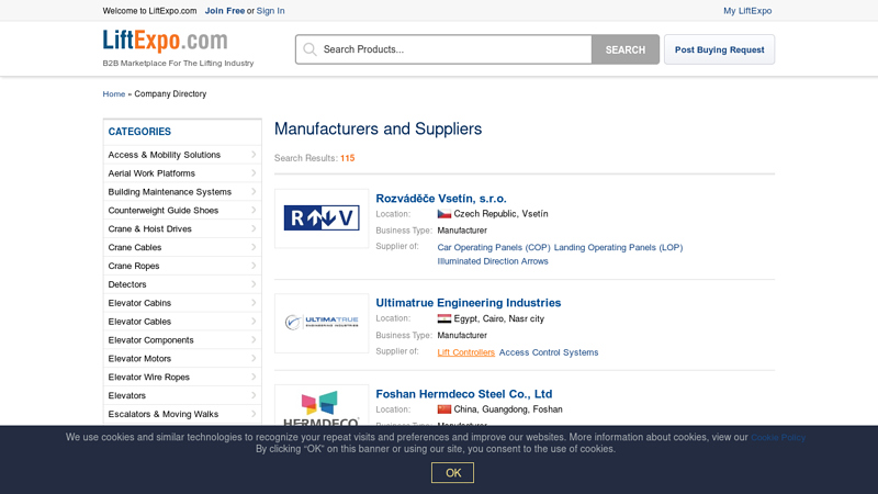 Image of Crane Cables Manufacturers and Suppliers in China