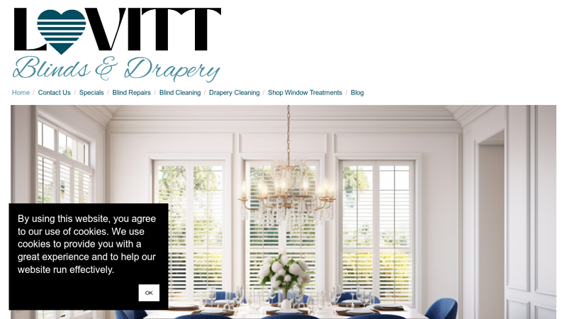 Lovitt Blinds & Drapery of Chicagoland - Sales, Cleaning & Repair