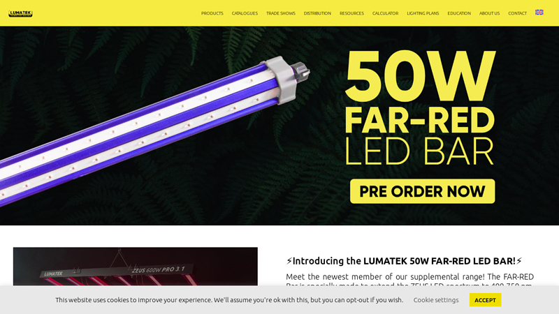 LUMATEK Professional Grow Lighting | Ballasts | Lamps | Reflectors