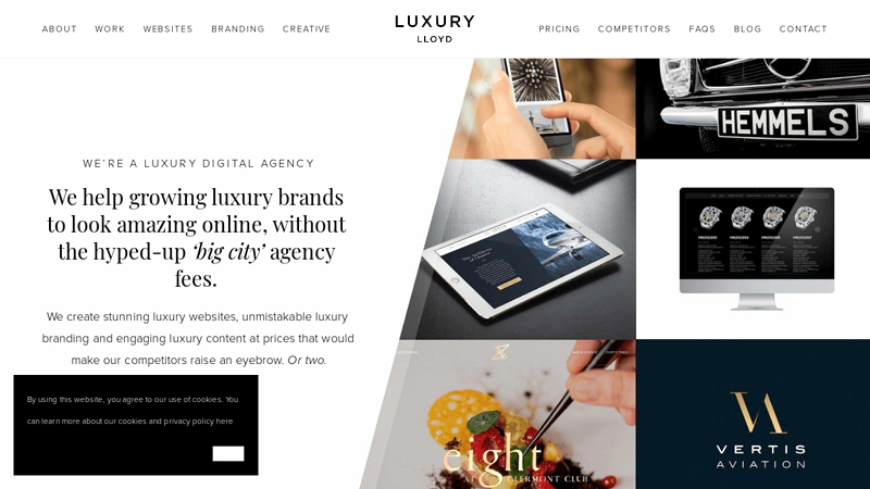 Luxury Web Design & Branding Agency | Luxury Lloyd