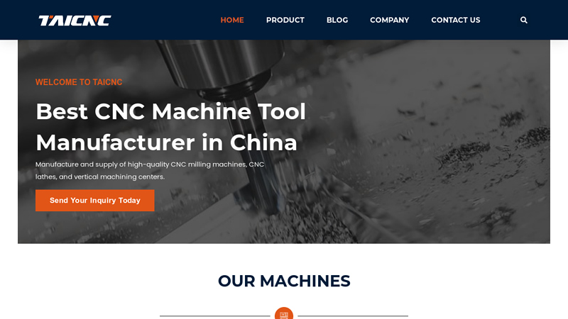 Best CNC Milling Machine & Lathe Manufacturer In China - TAICNC