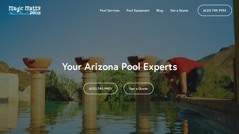 Fiberglass Pool Phoenix  Installation, Resurfacing and Repair