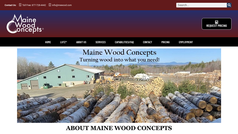 Homepage - Maine Wood Concepts