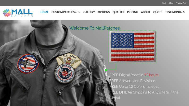 Mall Patches | Custom Patches No Minimum | Embroidered Patches Maker