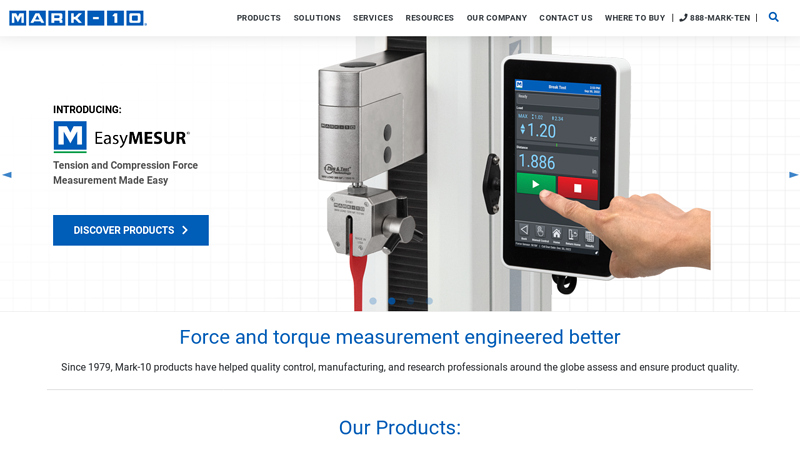 Mark-10 Force and Torque Measurement