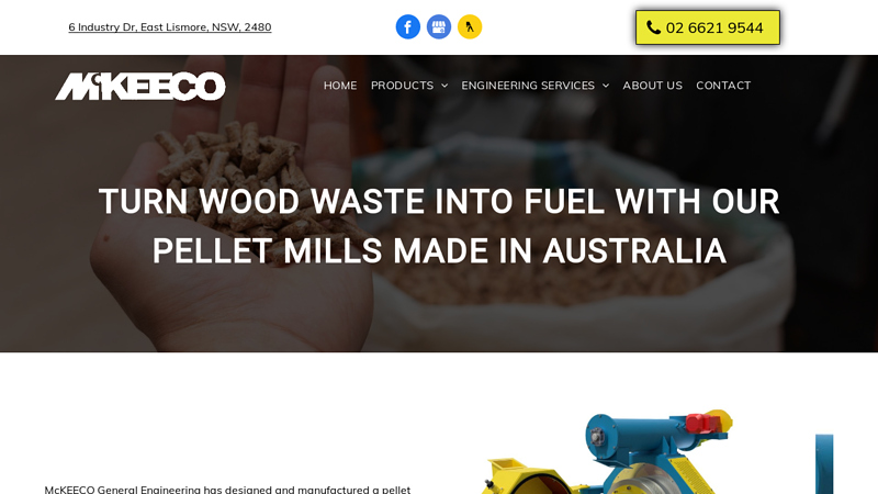 Image of Pellet Mills | Lismore, NSW | McKEECO General Engineering