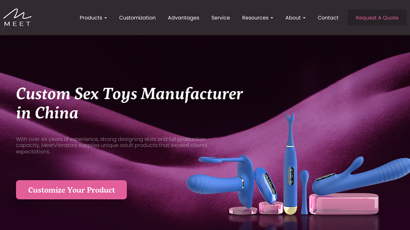 Custom Sex Toys Manufacturer From China | Meetvibrators