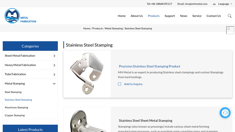 Image of China Custom Metal Stamping Manufacturers