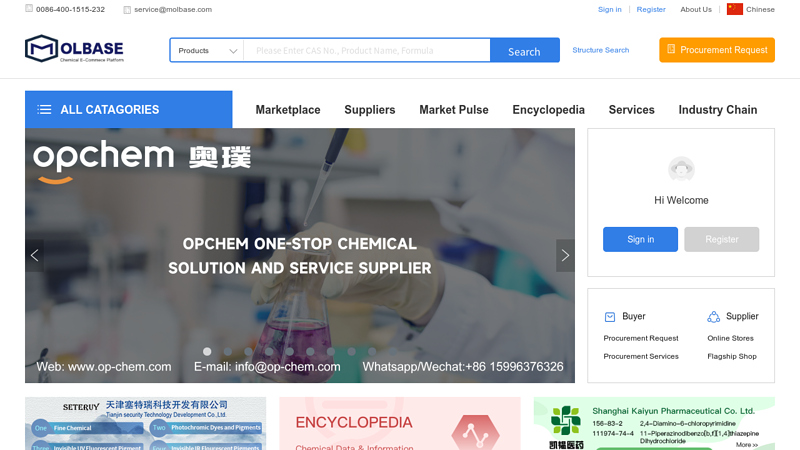 MOLBASE | Chemical Search and Share