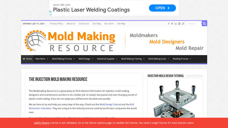 The Injection Mold Making Resource