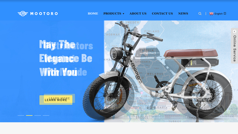 Electric Bike, Electric Cycle, Electric Bicycle - Mootoro