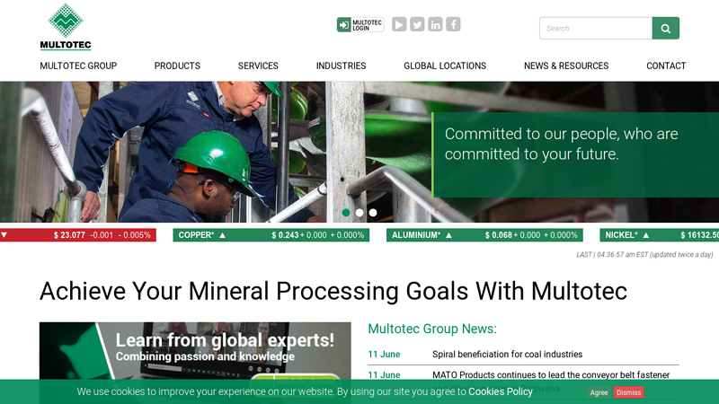 Multotec | Mineral Processing