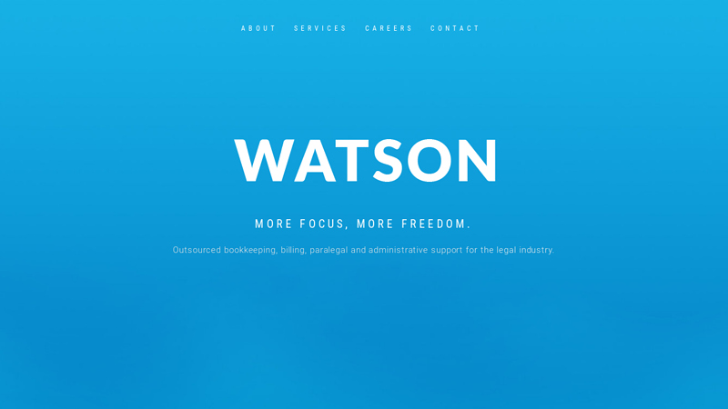 Outsourced Virtual Legal Bookkeeping - Watson