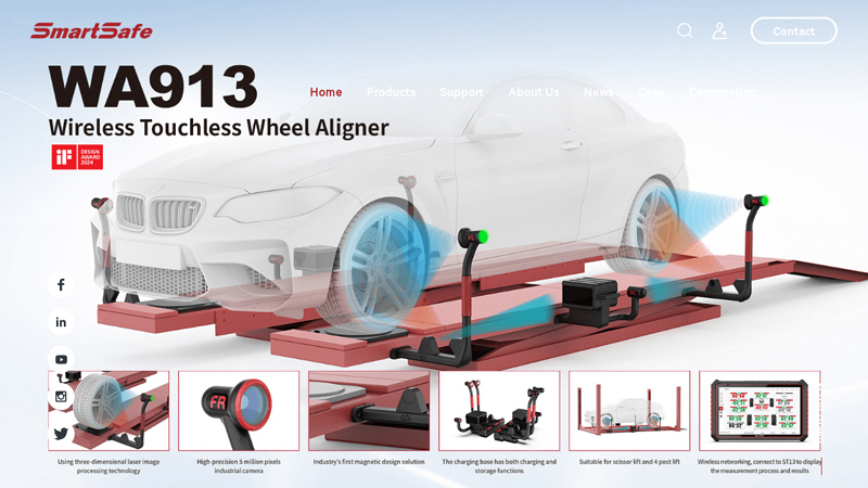 ADAS Calibrations, Wheel Alignment Tools, Car Diagnostic Tools, Injector Cleaning - SmartSafe 