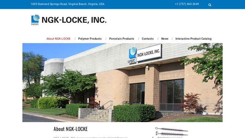 NGK-Locke Inc. | Polymer High Voltage Insulators