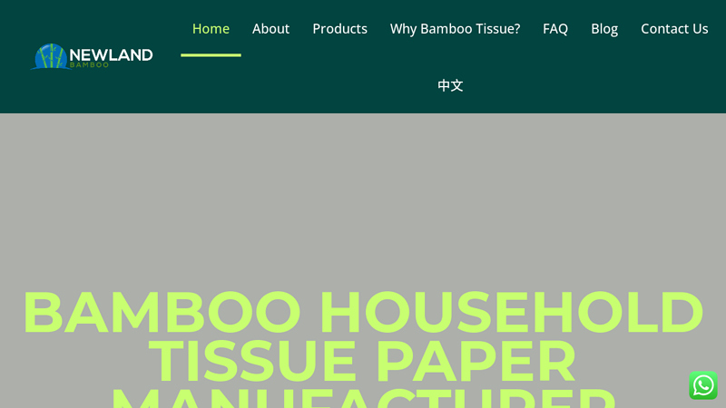 100% Bamboo Toilet Paper Manufacturer-Private Label