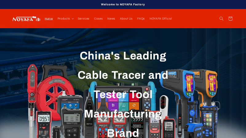 Best Cable Tester Suppliers & Manufacturers in China | Noyafa C NOYAFA Manufacture