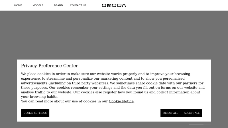 OMODA is an automotive brand | Official site