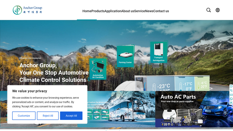 Anchor Group,Your One Stop Automotive Climate Control Solutions