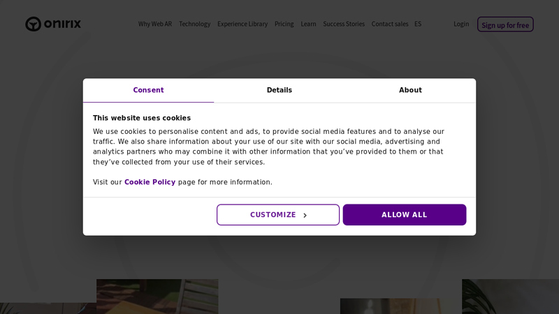 Onirix ? Augmented Reality for the Spatial Computing era