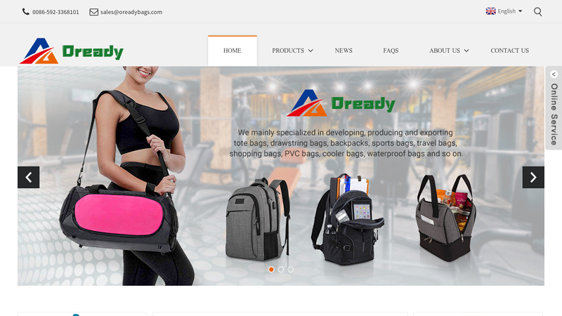 Backpack, Sports Bag, Duffle Bag, Cooler Bag, Travel Bag - Xiamen Oready