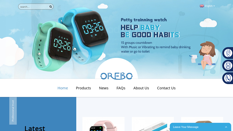 Smart Watch, Bluetooth Earphone, Wireless Charger - Orebo