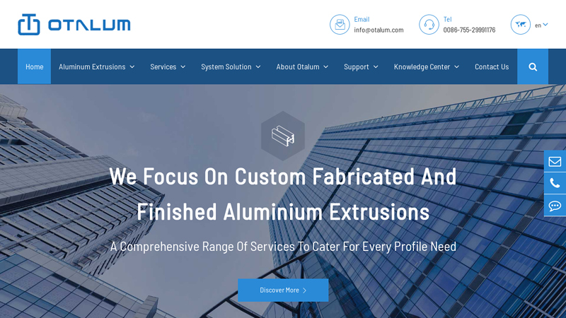 Aluminium Extrusion Profile Manufacturer/Supplier/Company/Factory