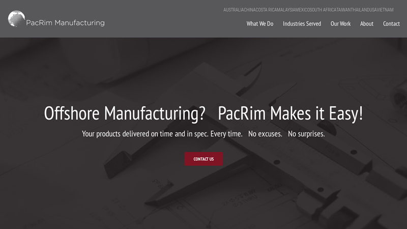 Home - PacRim Manufacturing