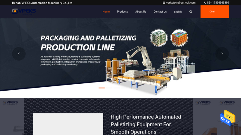 Image of Quality Automatic Palletizer Machine & Robotic Palletizer Machine ...