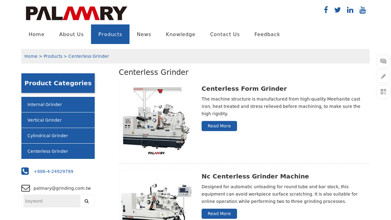 Image of China Centerless Grinder Manufacturers Suppliers Factory