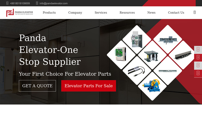 Elevator Parts & Components Supplier/ Company/ Manufacturer | Pandaelevatorparts