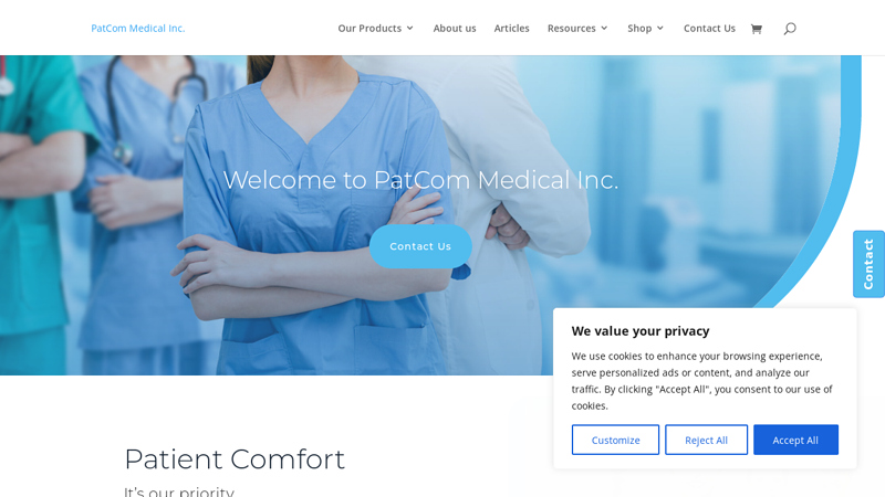 PatCom Medical | Patient Comfort Its our priority