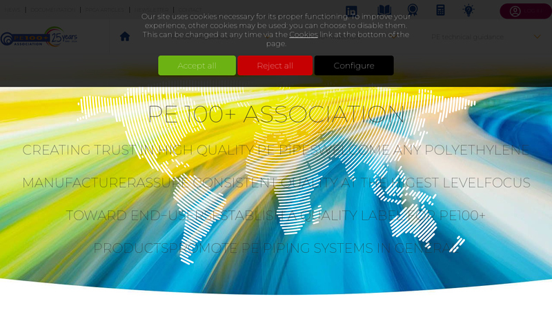 HDPE pipe systems (plastic & polyethylene pipe) - PE100+ association