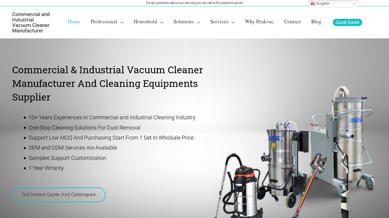 Home - Commercial and Industrial Vacuum Cleaner Manufacturer