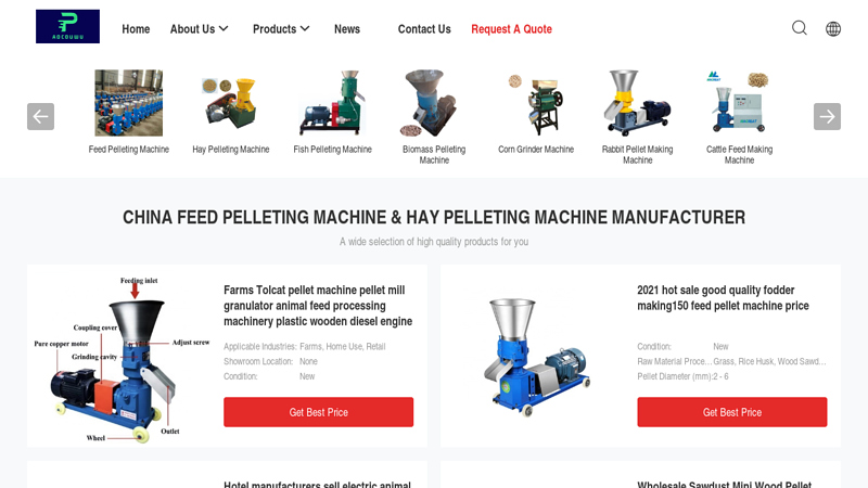 Image of China Feed Pelleting Machine & Hay Pelleting Machine Manufacturer