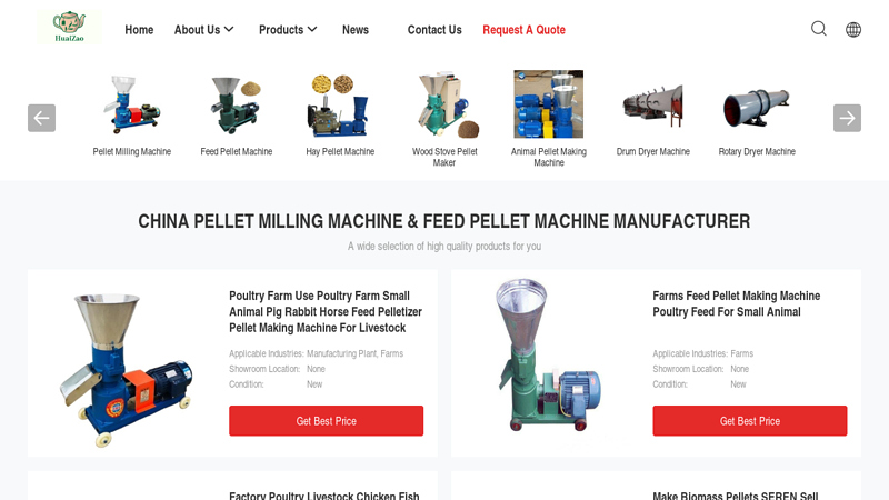 Image of China Pellet Milling Machine & Feed Pellet Machine Manufacturer