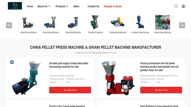 Image of China Pellet Press Machine & Grain Pellet Machine Manufacturer