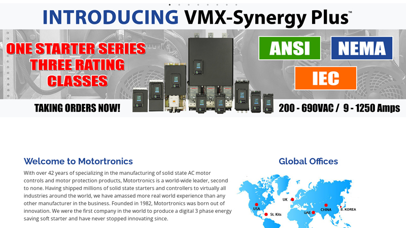 Motortronics USA - Solid State AC Motor Controls