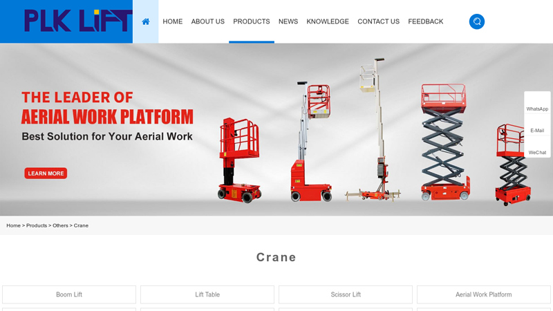 Image of China Crane Suppliers, Factory