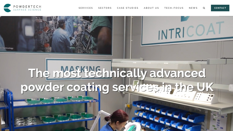 Powder Coating & Metal Finishing Services | Powdertech Surface Science