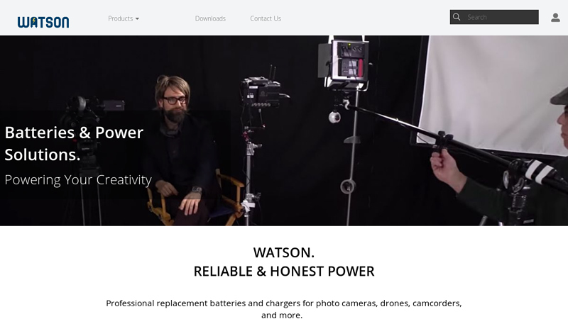 Watson | Digital Camera Batteries & Chargers, Camcorder Batteries & Chargers, Aerial Drone Batteries, and Universal Power Accessories