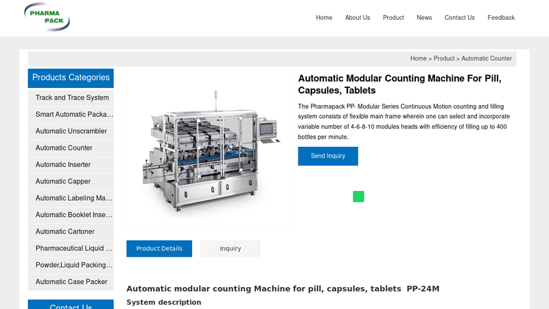 Image of China Customized Automatic Modular Counting Machine For Pill, Capsules ...