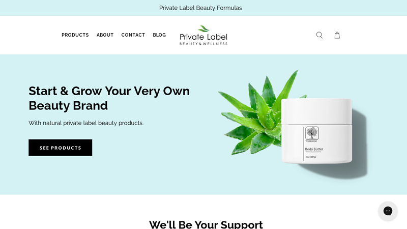 Homepage | Beauty and Wellness | Private Label