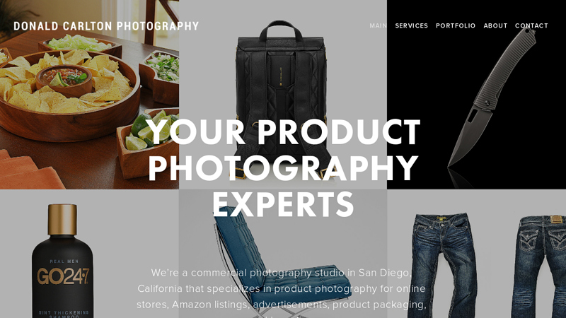 San Diego Product Photography | Donald Carlton Photography